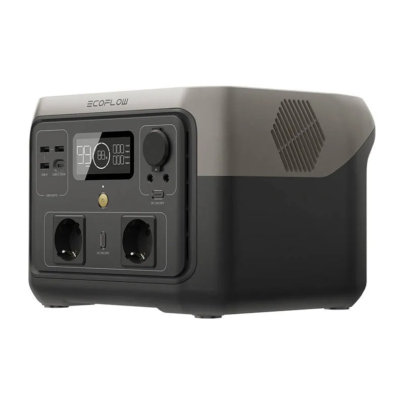 Переносная зарядная станция EcoFlow RIVER 2 Max ZMR610-B-EU 512Wh 500w(1000w max)